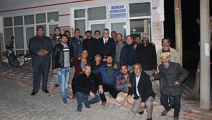 Eryüksel, Çağdaş Romanlar Derneğini ziyaret etti