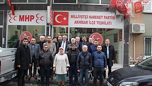 MHP KURULUŞUNUN 50.YILI AKHİSAR DA KUTLANDI