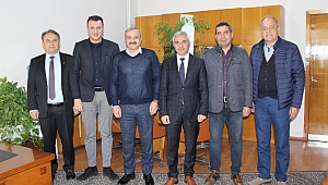 ATSO VERGİ DAİRESİNİ ZİYARET ETTİ