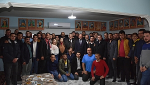 Belediye Başkan Adayı ERYÜKSEL Ülkü Ocaklarını Ziyaret Etti