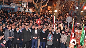 Eryüksel, 31 Martın müjdesini Çınarlı kapıda verdi