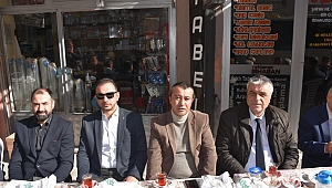 Eryüksel 44 sokak esnafıyla kahvaltı Programında bir araya geldi