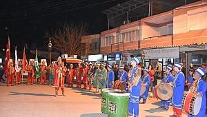 ERYÜKSEL MEHTERANLA KARŞILANDI