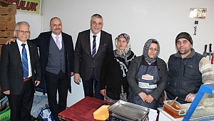ERYÜKSEL VE MERSİNLİ ESNAFTAN DESTEK İSTEDİ