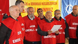 AKHİSAR DİSK EMEKLİ-SEN 'DEN BASIN AÇIKLAMASI