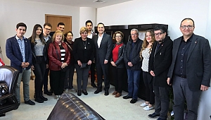 Atatürkçü Düşünce Derneğinden, Belediye Başkanı Besim Dutlulu'ya ziyaret