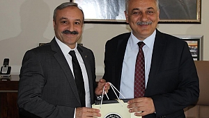 ATSO DAN KAMİL ÖZ'E TEBRİK ZİYARETİ