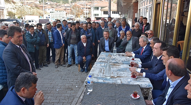 Başkan Dutlulu, ilk ziyaretini Dağdere’ye yaptı