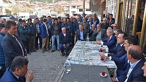 Başkan Dutlulu, ilk ziyaretini Dağdere’ye yaptı