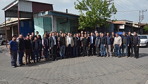 Belediye Başkanı Besim Dutlulu, sanayi esnafı ile buluştu