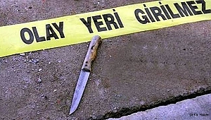 EŞİNİ BIÇAKLAYARAK ÖLDÜRDÜ!
