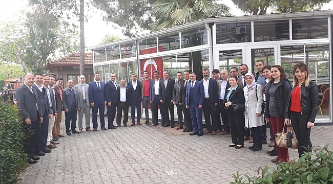 Manisa Eğitim Bir Sen Şube Başkanın'dan Akhisar'a ziyaret
