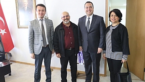 ÖZEL DOĞUŞ HASTANESİ, AKHİSAR BELEDİYE BAŞKANI BESİM DULULU'YU ZİYARET ETTİ