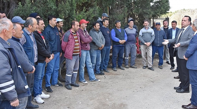 Başkan Dutlulu, işçilerin geçmişten kalan tüm alacaklarını ödedi