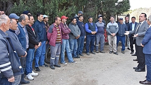 Başkan Dutlulu, işçilerin geçmişten kalan tüm alacaklarını ödedi
