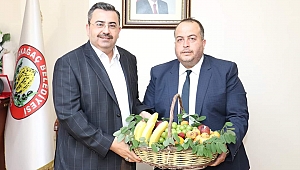 GÜRAL DAN BAŞKAN GEDÜZ E ZİYARET