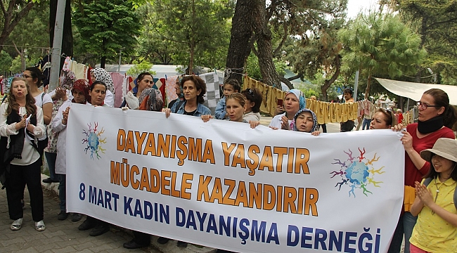 Kadınlar 1 Mayıs İşçi Bayramını Unutmadı