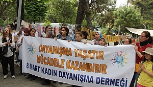 Kadınlar 1 Mayıs İşçi Bayramını Unutmadı