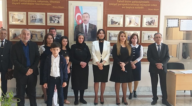 Şehit subay Vügar Necefov anıldı