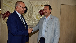 Akhisar’dan Başkan Ergün’e Ziyaret