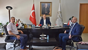 Büyükşehir Genel Sekreter Yardımıcısı Öztozlu'dan Başkan Dutlulu'ya ziyaret