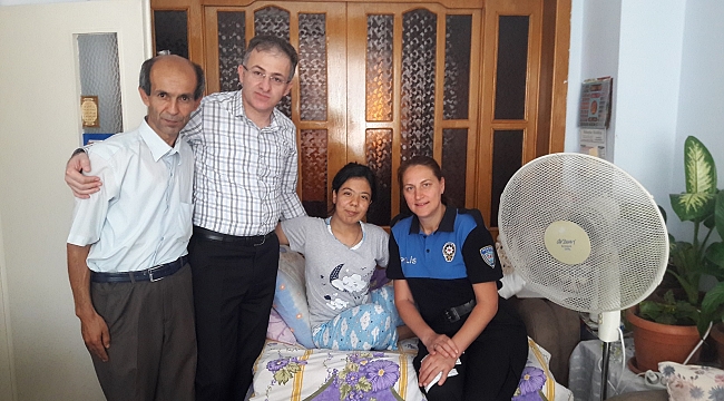 EMNİYET MÜDÜRÜNDEN GENÇ YAZAR’A ZİYARET