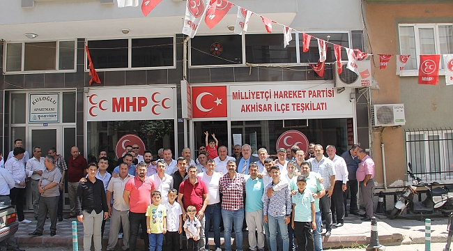 MHP Akhisar İlçe Teşkilatında Bayramlaşma