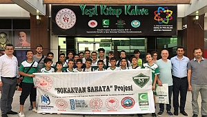YEŞİL KİTAP KAHVE'DE MİNİK SPORCULAR KİTABA DOYDU