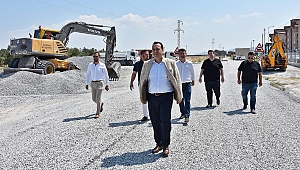 Akhisar Belediyesinden yol yapımında büyük atak