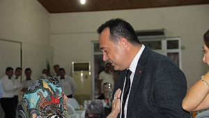 Başkan Dutlulu, bayram öncesi şehit yakınları ile yemekte buluştu