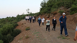 Yaz sıcağını unutturan doğa yürüyüşü