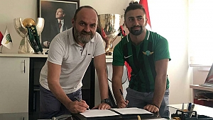 Galatasaray'ın genç futbolcusu Çekdar Orhan, Akhisarspor ile sözleşme imzaladı