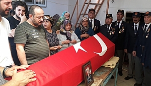 Kıbrıs Gazisi son yolculuğuna uğurlandı