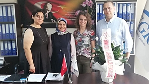 Manisa SMMMO Akhisar ilçe temsilciliği kurumları ziyaret etti