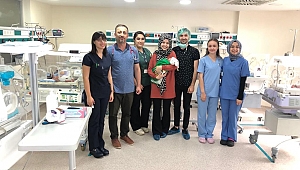680 GRAM DOĞDU, 2 KİLO 510 GRAM İLE TABURCU OLDU
