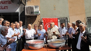 AKHİSAR MHP DEN AŞURE HAYRI