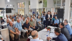 Başkan Dutlulu, halk buluşmalarına devam ediyor