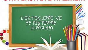 DESTEKLEME VE YETİŞTİRME KURSU BAŞVURULARI BİR GÜN SÜRE İLE UZATILDI