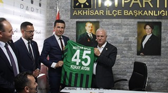 KORAY AYDIN ' DAN AKHİSAR ZİYARETİ