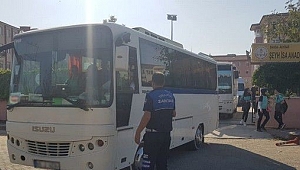 Öğrenci servislerine sıkı denetim