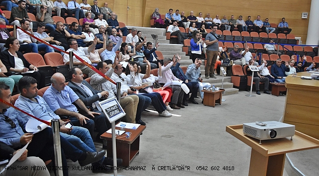 Akhisar Belediyesi 2019 Ekim ayı olağan meclis toplantısı yapıldı