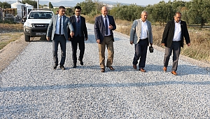 Akhisar'da Yollar Büyükşehir'le Konfora Ulaşıyor