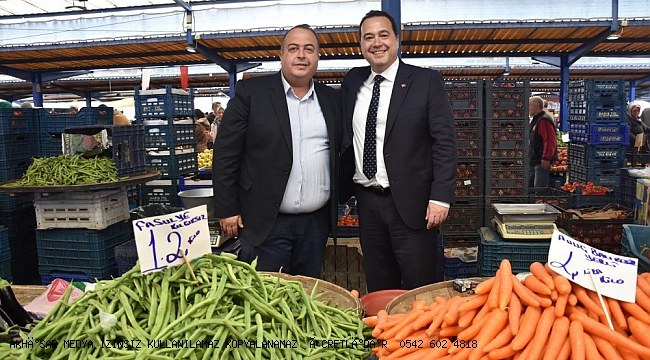 Başkan Dutlulu’dan pazarcı esnafına müjde