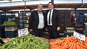 Başkan Dutlulu’dan pazarcı esnafına müjde