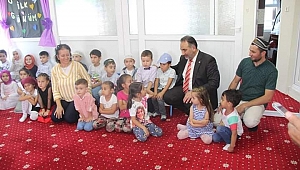 ÇİÇEKLİ CAMİ 4-6 YAŞ KURAN KURSU AÇILDI