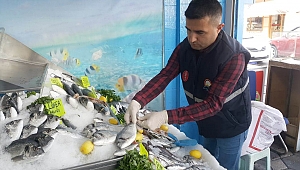 İlçe Tarım Müdürlüğünden Balıkçılara Denetim Yapıldı