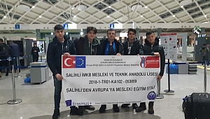 SALİHLİLİ ÖĞRENCİLER İSVEÇ TE