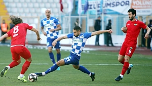 Akhisarspor düşüşe geçti