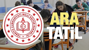 ARA TATİL CUMA GÜNÜ BAŞLIYOR