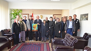ATSO Toplum Ruh Sağlığı Merkezi Danışanlarının Kaymakamlık Ziyareti